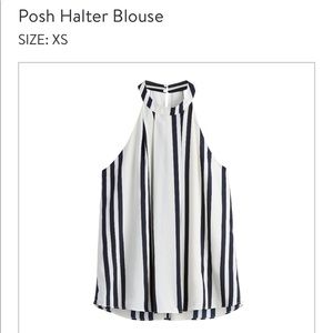 Halter blouse